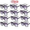 1/3/4/5pcs Oversize Square Sunglasses Women Fashion Luxury Brand Personlity Gradient Sun Glasses Female Outdoor Shades Oculos