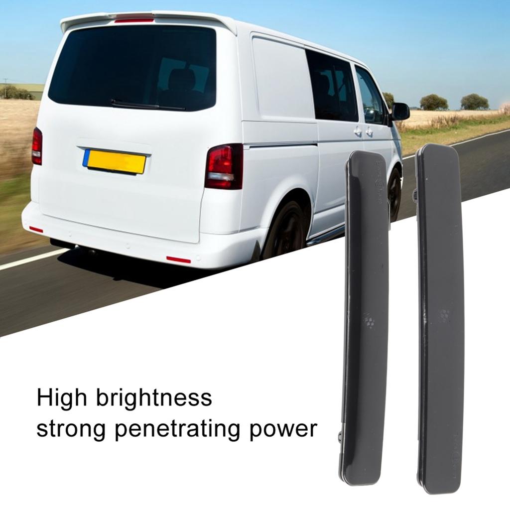 Pair of Rear Bumper Reflector Assembly Light Fit for T5 Transporter 2003?3011 7E0945105