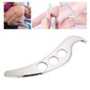 Stainless Steel Scraping Board Low Magnetic Physiotherapy Facial Body Scrapper Massage Plate