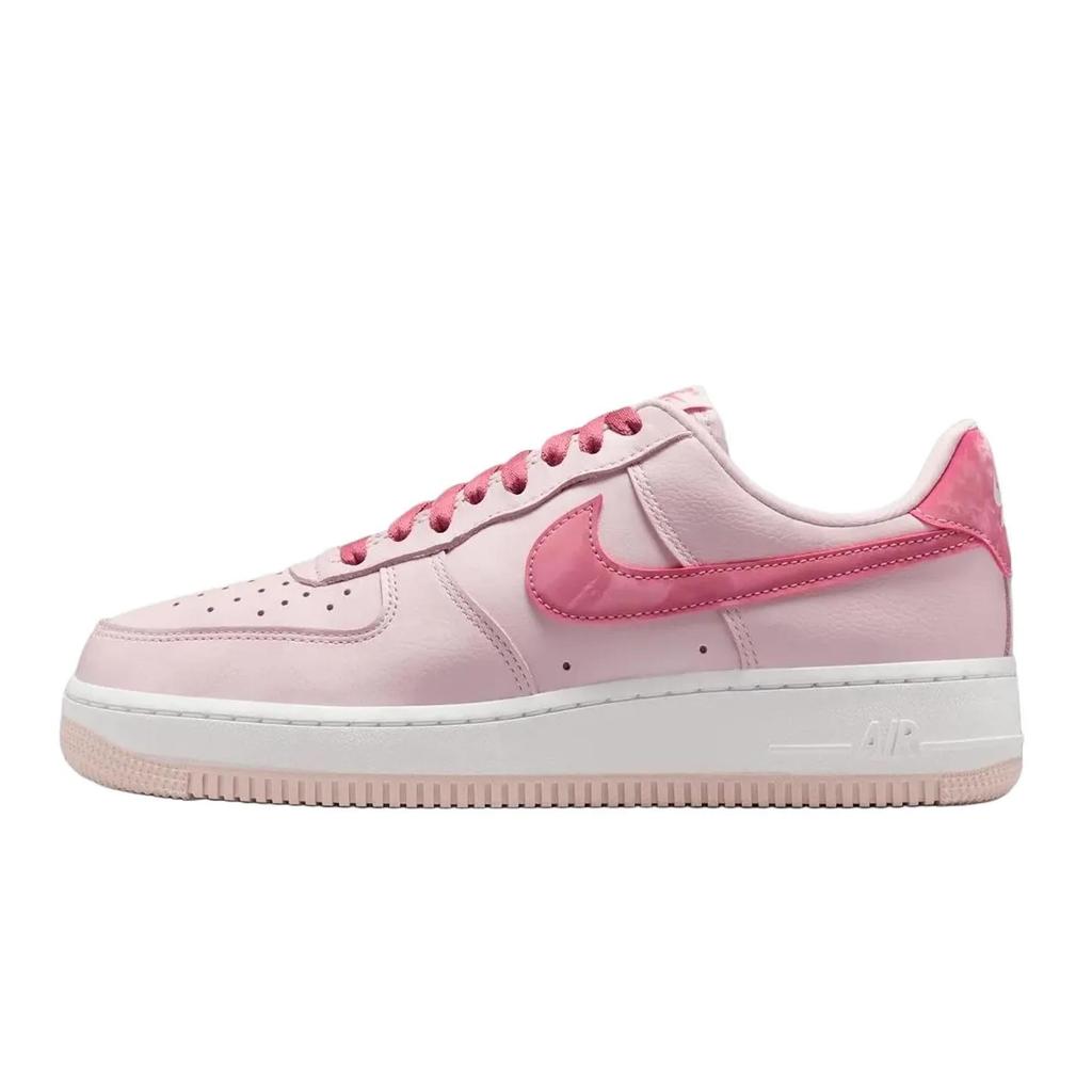 Nike Air Force 1 811 Manufacturing, Pink Mist Love Letter, Special Shoe Box Low top Skateboard Shoes Women's White Pink IO8755-600(Team80-S-BOX)