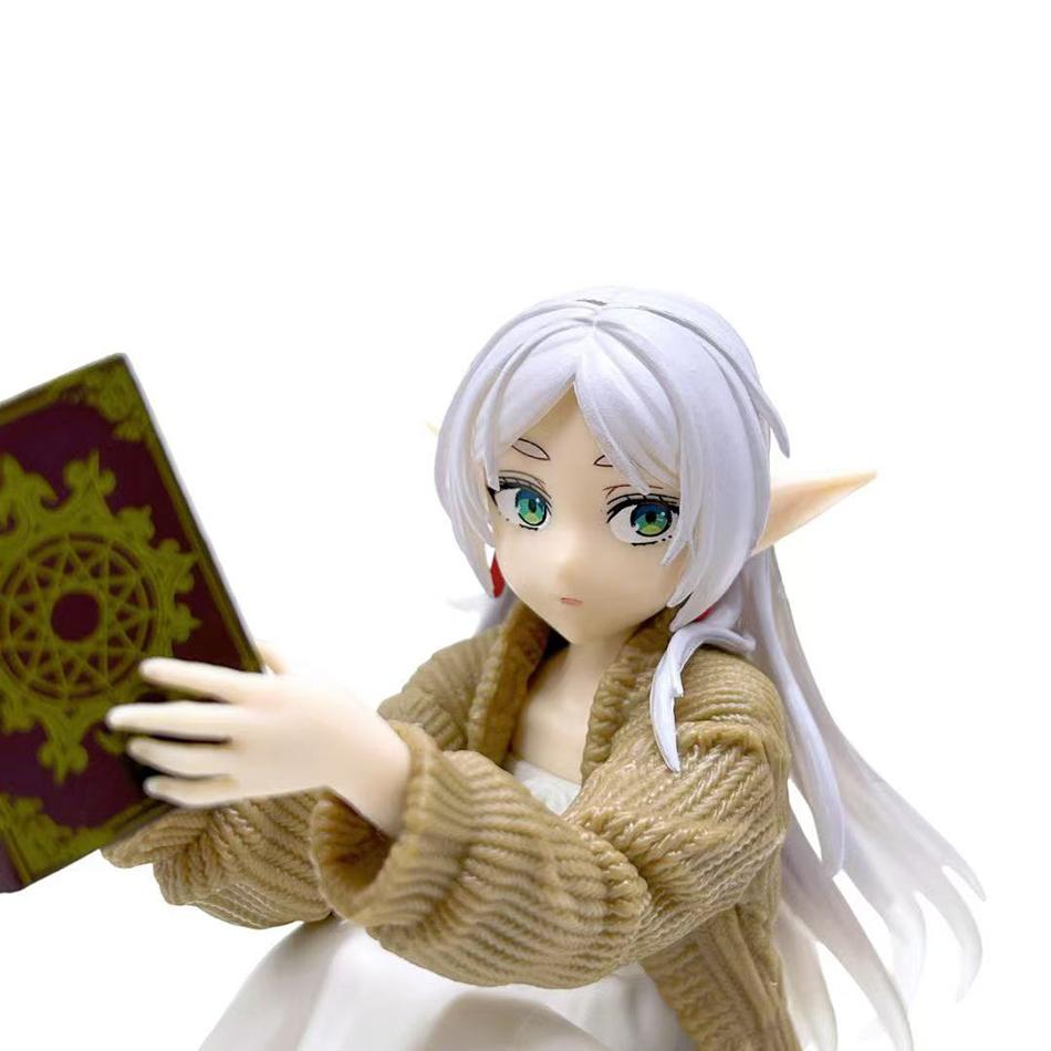 12cm Frieren Beyond Journey's End Frieren Anime Figure Sousou No Frieren Action Figure Fern Figurine Desktop Cute Model Doll Toy