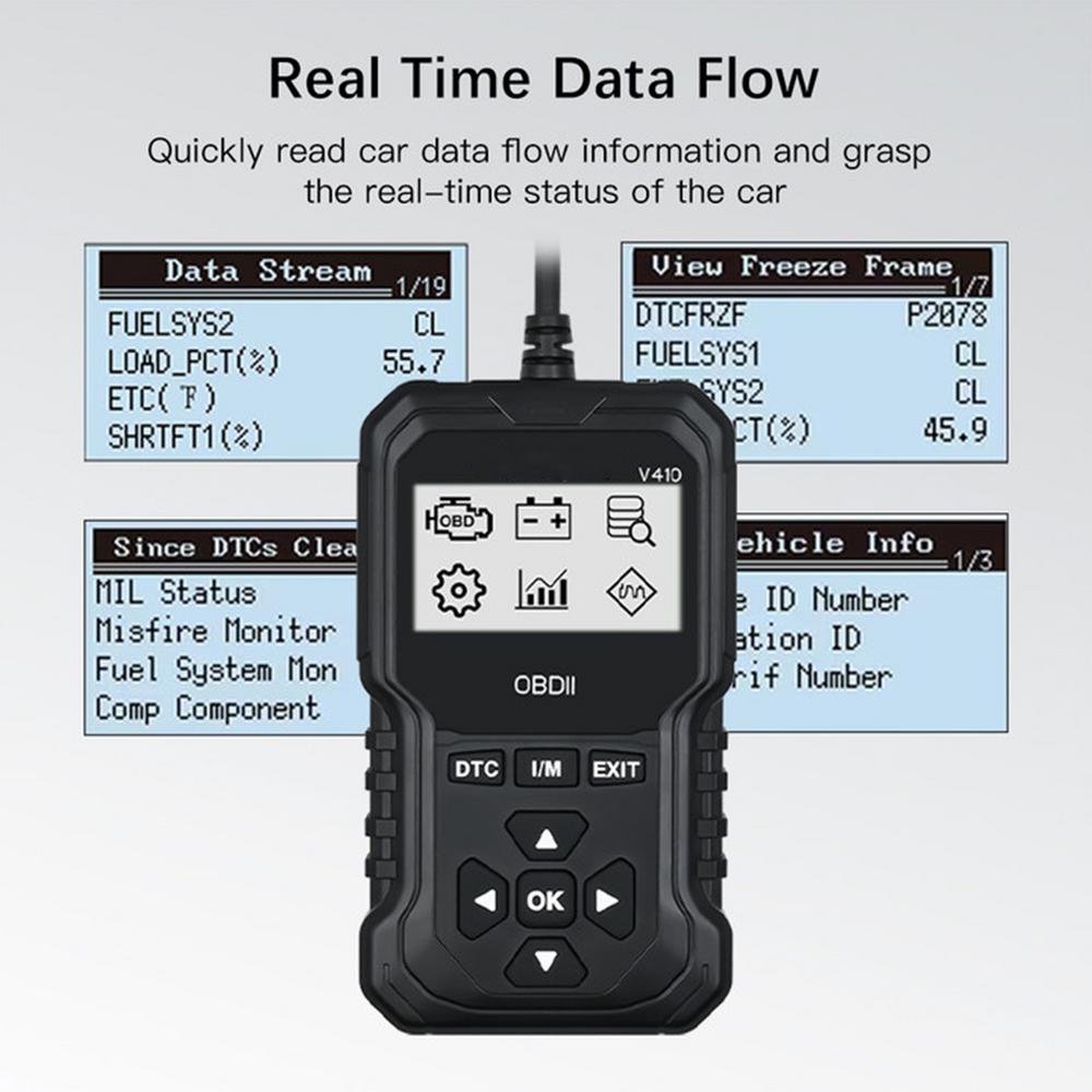 OBD2 Scanner Diagnostic Tool Automotive OBD2 Scanner Diagnostic Tool Multipurpose Diagnostic Tool Vehicles Accessories For