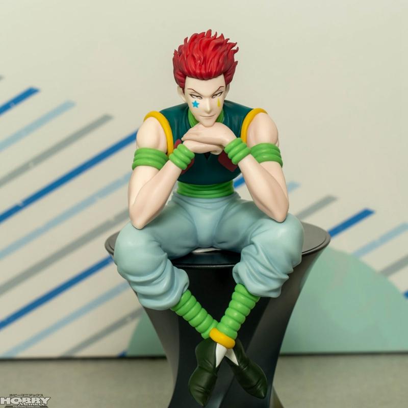 14cm Hunter×Hunter Anime Figur Phantom-Trupp Hisoka Actionfigur Nudelstopper Zimmerdekoration Nudelstopper PVC Modell Spielzeug