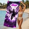 Customizable Personalized Beach Towels Demon Slayer Shinobu Kocho Themed designs.Suitable for the Beach, Yoga, Sports;ideal As Beach Accessories