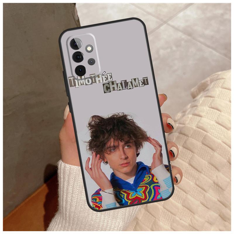 Timothee Chalamet For Samsung Galaxy A13 A33 A53 A34 A54 A14 A15 A16 A26 A36 A56 A12 A32 A52 A06 A35 A55 Case