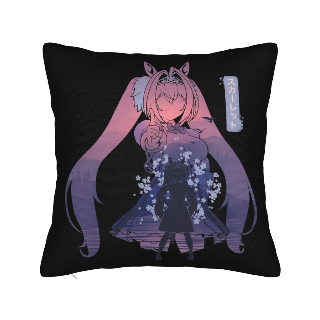 Manhattan Cafe Uma Musume Anime Pillowcase Printing Cushion Cover Gift  Throw Pillow Case Cover Car Zippered
