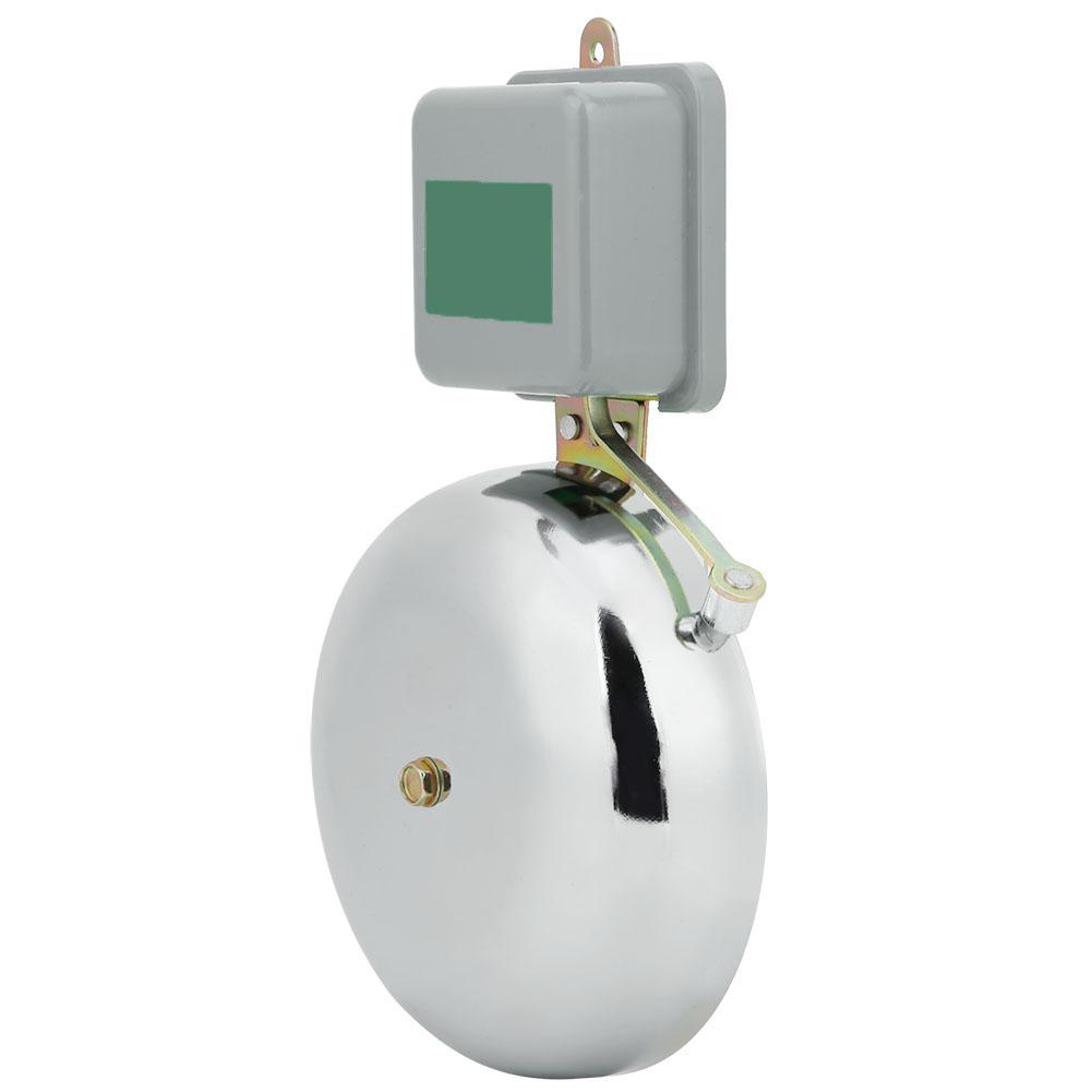 Electric Bell NonSparking External Beat Type Stainless Steel School Bells 150mm AC220V