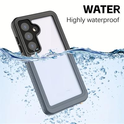 Αδιάβροχη θήκη βαρέως τύπου IP68 για Samsung S24Ultra S24 Plus S23 S22 S23FE Πλήρης προστασία σώματος Ενσωματωμένο προστατευτικό οθόνης Αντικραδασμικό κάλυμμα προστασίας από τη σκόνη