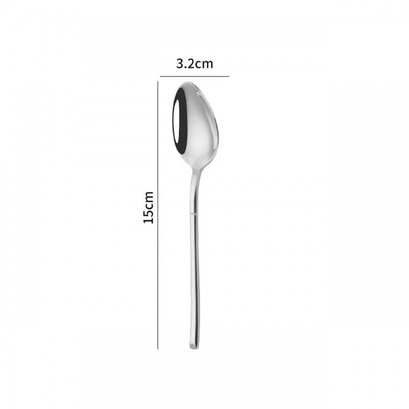 Western food knives, forks and spoons set Excellent stainless steel three-piece set Household steak tableware knives and forks ins