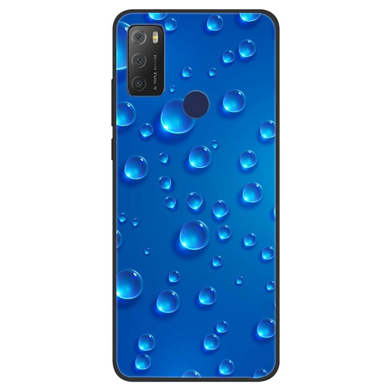 For TCL 20Y Case Girl Cat Flower Soft Silicone Back Wolf Shell for TCL 20E 6125F Fundas Phone Cover For TCL20Y 6156D 20 E Coque