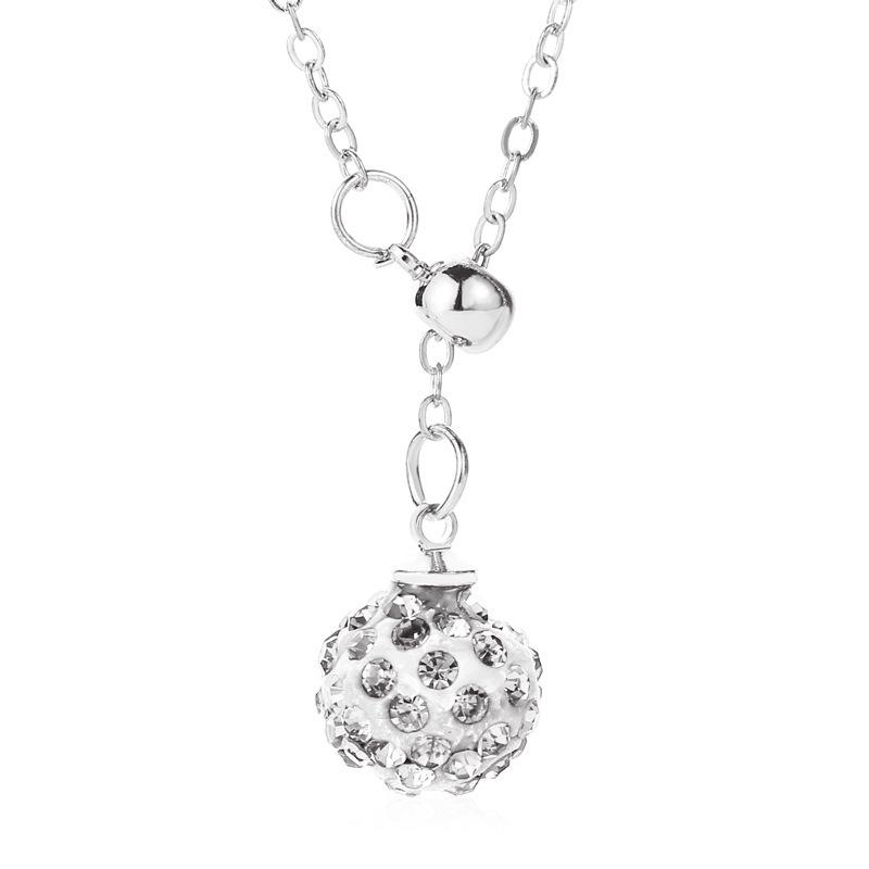 Chic INS Style Pearl Earrings & Geometric Pendant Necklace Bracelet Ring Set