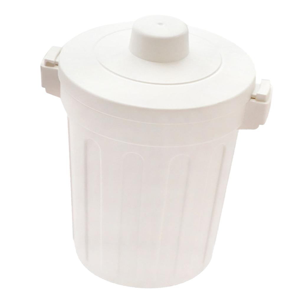 Desk Trash Can with Lid Lovely Storage Tiny Countertop Waste Basket for Tabletop Bedroom