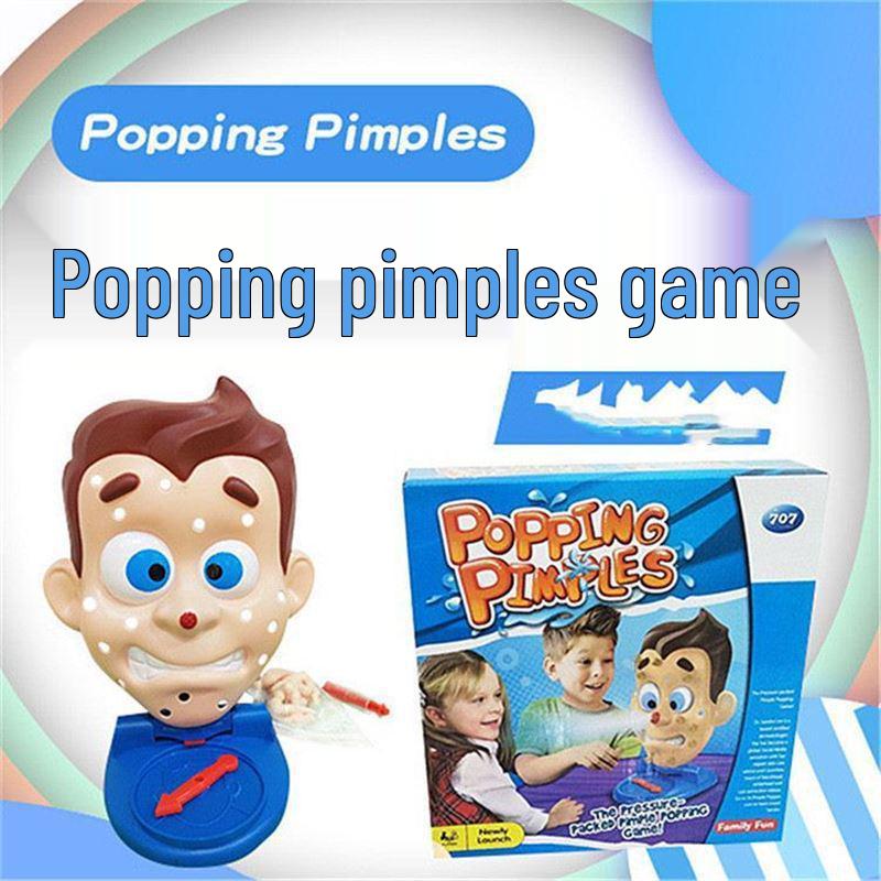 Funny Squeeze Pimple Toy - Interactive Water-Spraying Party Game for Kids