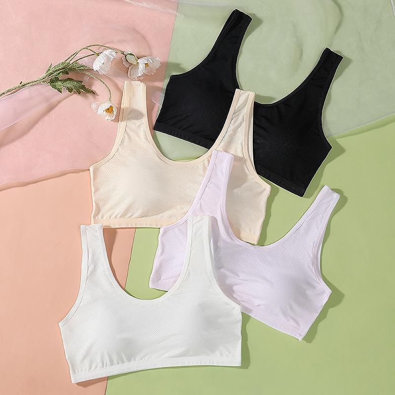 Two-Stage Sports Bra: Breathable Cotton Vest for Girls In Development