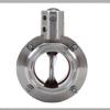 1.5Inch Clamp Sanitary Butterfly Valves with Pull Handle Stainless Steel Clamp Clovers Shut Off Flows Controller
