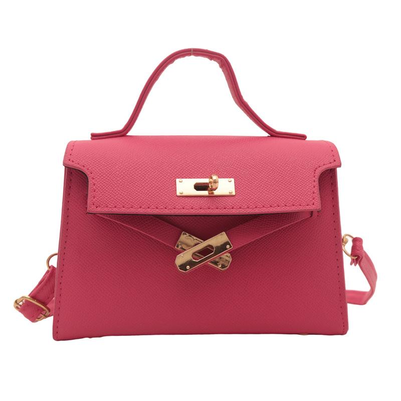 Summer New Small Bag Women's Bag 2024 Summer New Trendy Fashion Simple Messenger Bag Casual Retro Handbag