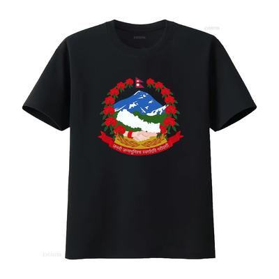 Nepal Himalayan Kathmandu Design T Shirt for Men and Women All Sizes Available NEW Vintage Washed Breathable Casual Stretched