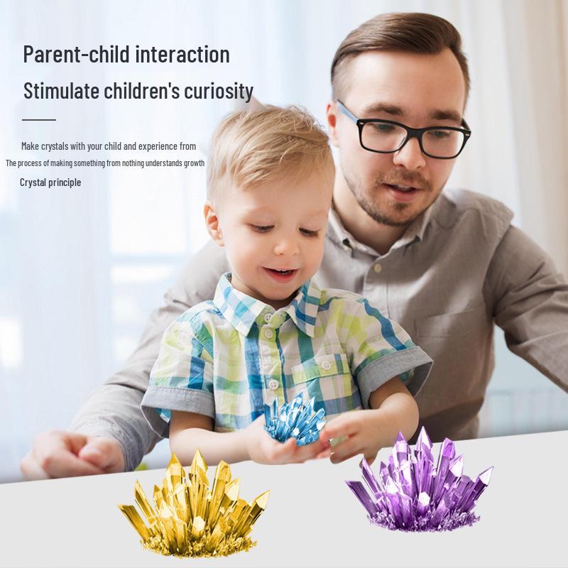 DIY Kristallzucht-Set: Kinderchemie- & MINT-Bildungsspielzeug