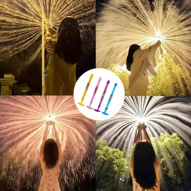 Fireworks Water Sprayer, 2025 New Fireworks, Romantic Fireworks Photography Props,pressure Water Sprayer, Evening Party Games,pool Party Photo Props