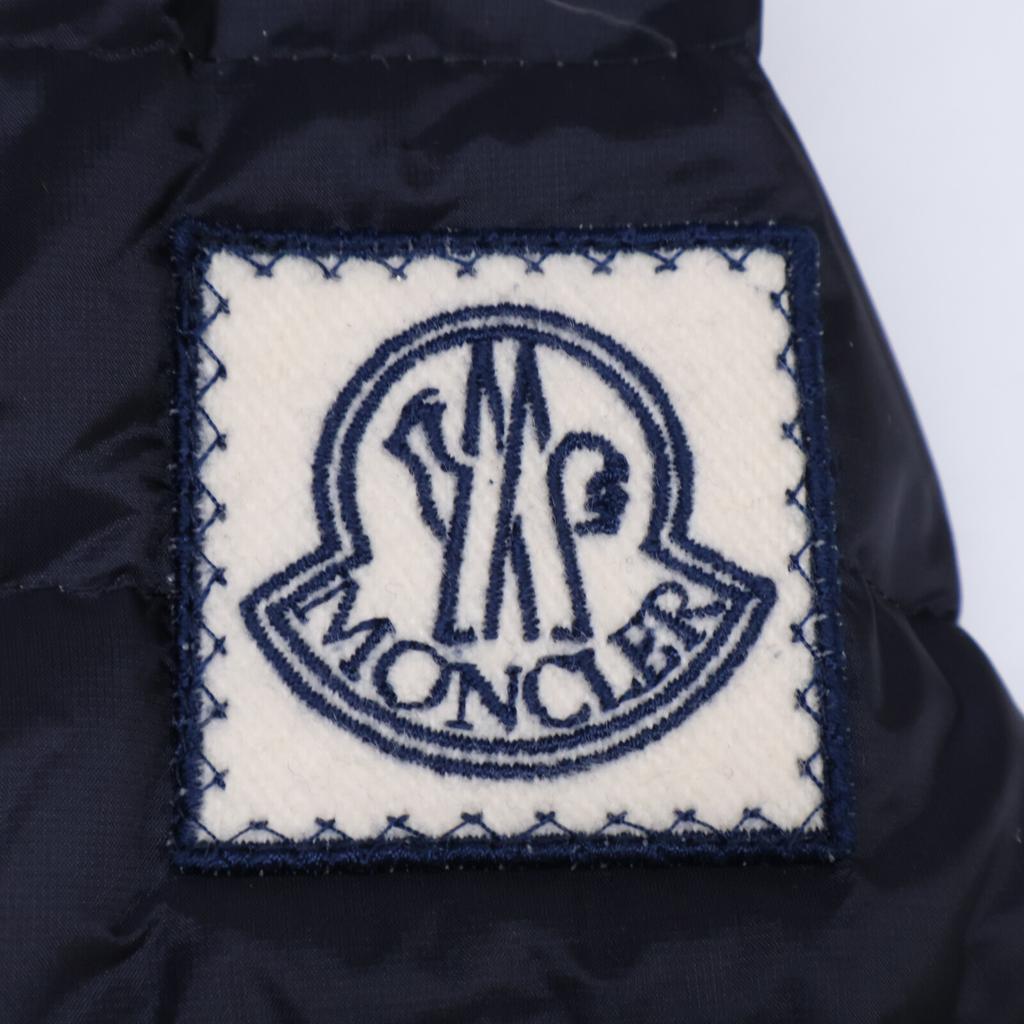 MONCLER GAMME BLEU GIUUBOTTO wool down jacket with nylon arm panels Jacket 2 NavyUsed