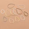 50 Water Drop Pendant Hollow Earrings – DIY Jewelry Making Accessories