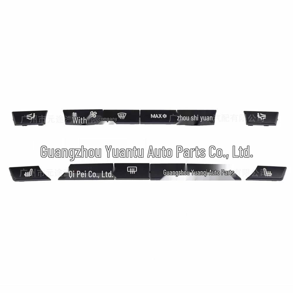 BMW 5 & 7 Series F07/F10/F11/F01/F02 Air Conditioning Button Panel - ABS Material