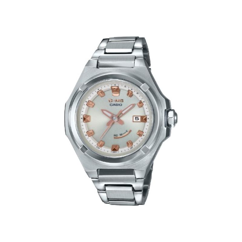 

Солнечные радиочасы BABYG Baby G GMS Jimizu Silver MSGW300D4AJF