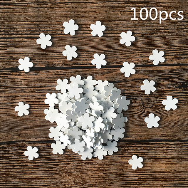 

18mm 100pcs wood chips wooden diy crafts accessories diy handmade album scrapbook party wedding decoration