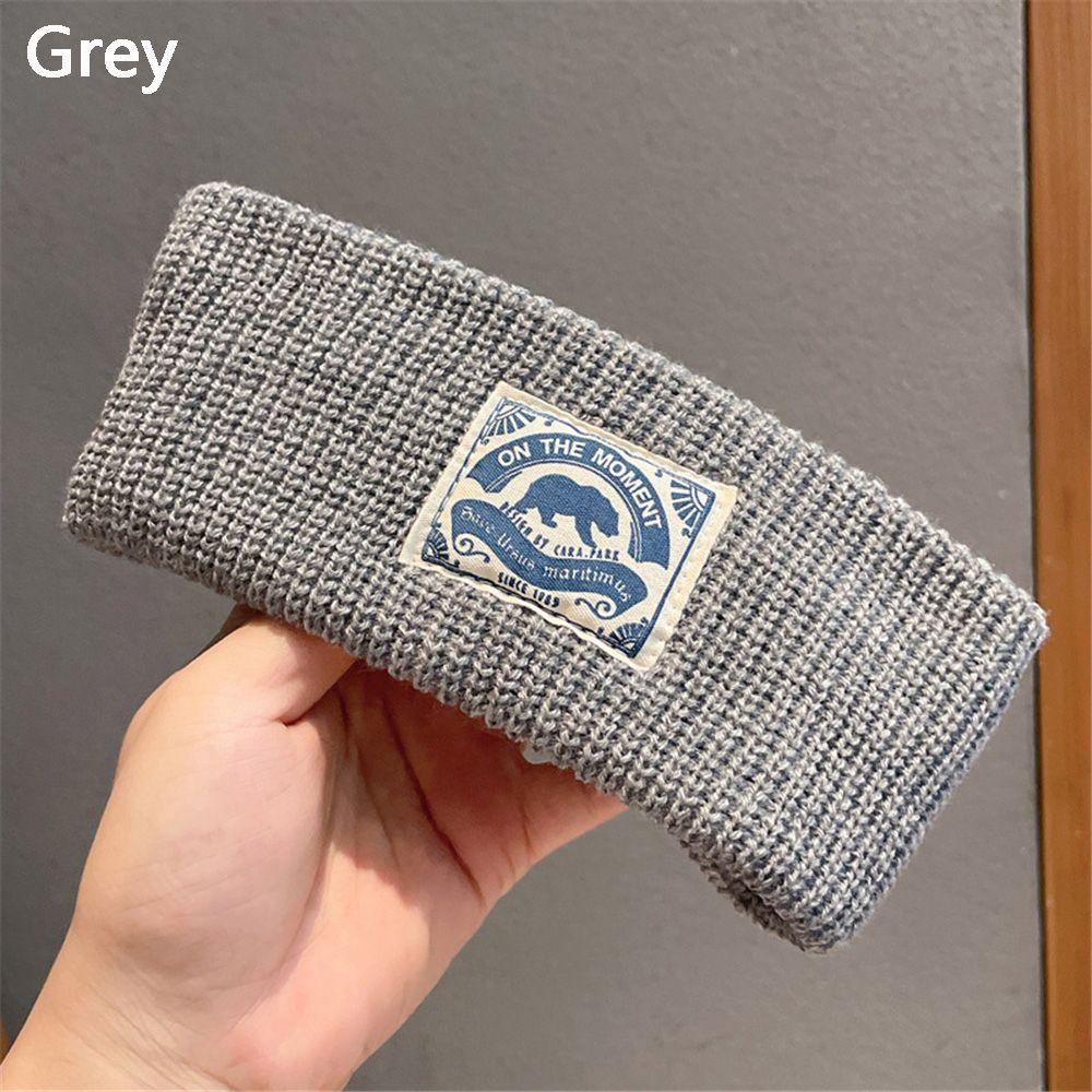Winter Warm Thicken Soft Stretch Headwear Head Bands Knitted Headband Sports Hair Bands