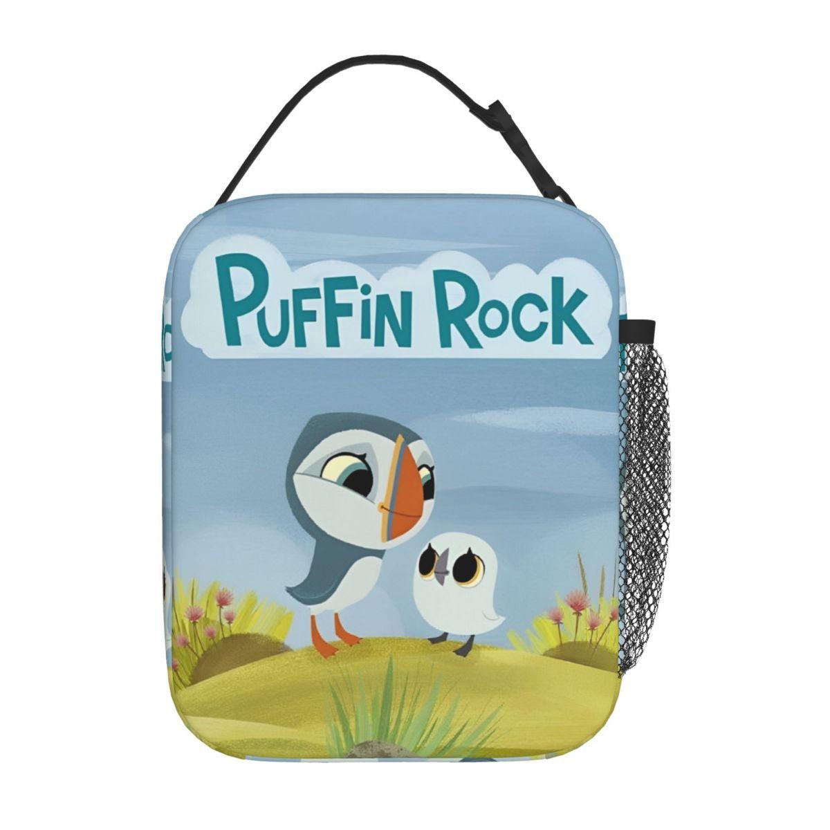 

Остров Паффинов И Новые Друзья Изолированная Сумка для Ланча Контейнеры для Еды Сумки Портативный Охладитель Термо Ланч-Боксы Для Школы Офиса 26x21x11CM