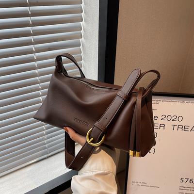 Retro Vielseitige Umhängetasche Damen Herbst Und Winter Pendler Textur Schulter Unterarm Tasche Lässige Einkaufstasche