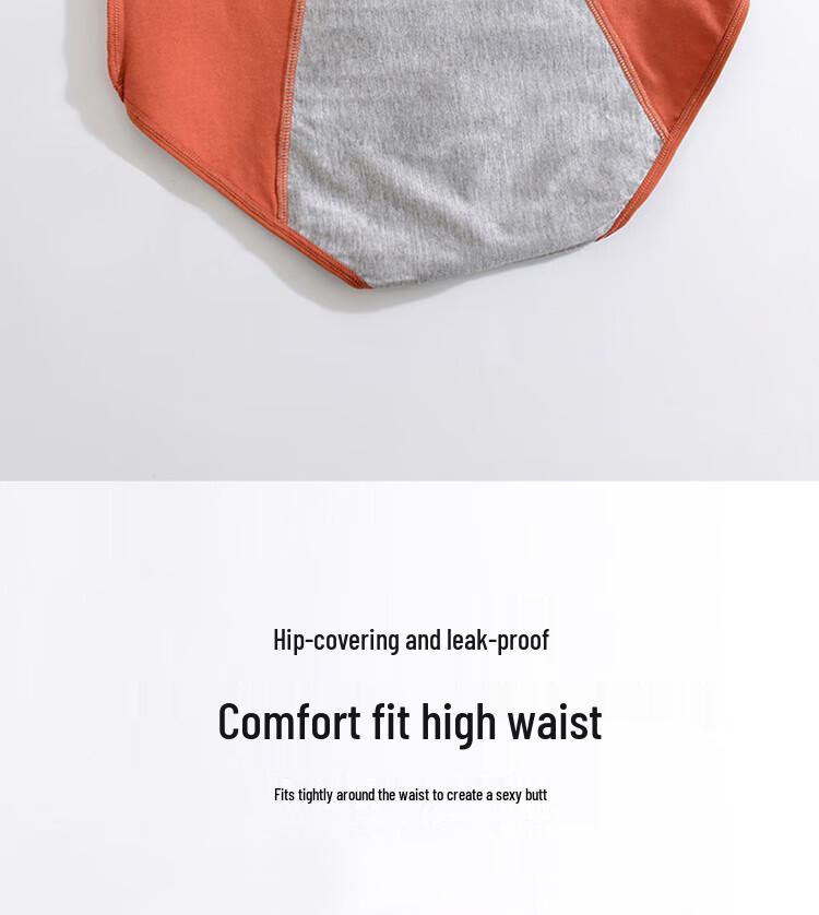 Cmierf Kuect Antibacterial Leak-Proof Menstrual Underwear 3-Pack