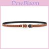 Leather Doublesided Artificial Pearl Belt For Women With Smooth Clasp For Fashion Dresses And Jeans