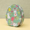 8x Easter Eggs Candy Boxes with Rabbit Pattern Candy Boxes Metal Snacks Container Mini Snacks Boxes for Party