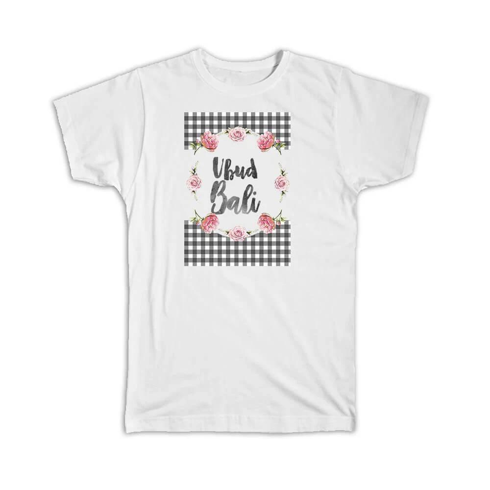 Gift T-Shirt : Balinese Plaid Ubud Bali Indonesia 3XL
