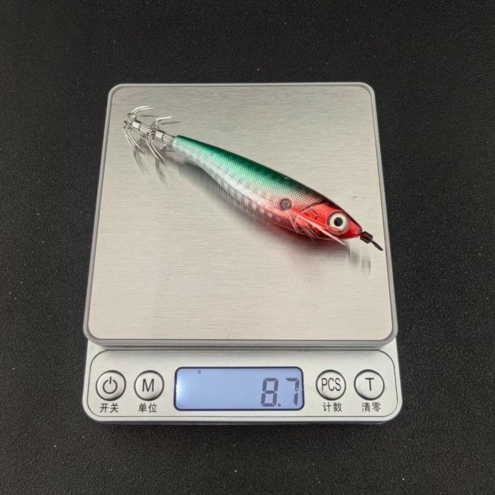 2pcs/set Luminous Design Shrimp Fishing Lures 10cm Length Shrimp Prawn Lure Saltwater Fishing