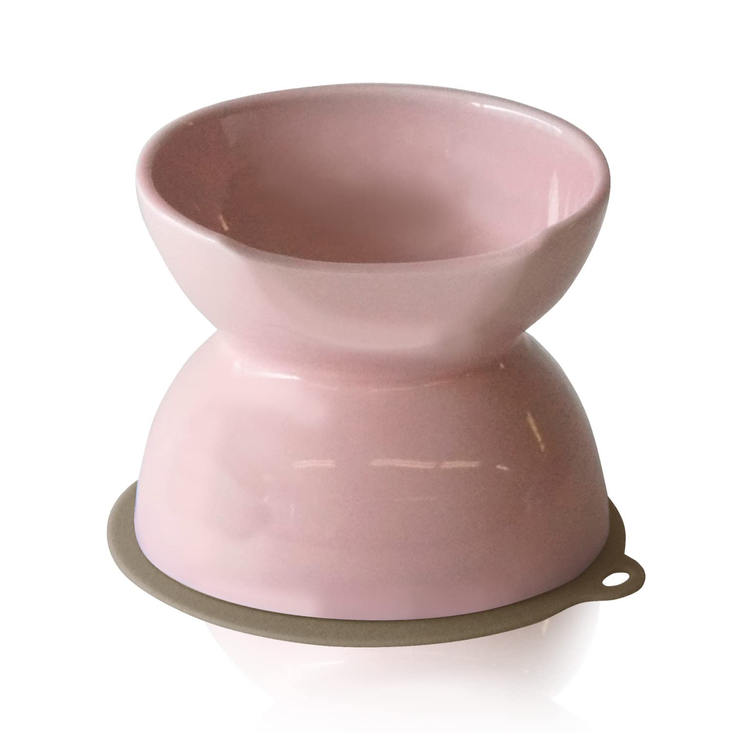 

HARIO Chibi Pre Double Shallow and Deep Food Bowl, Pale Pink