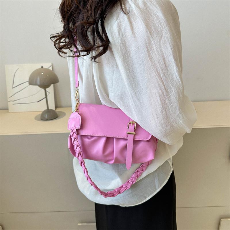 Trendy Summer Crossbody Bag 2023 Elegant Fashion Street Style Pu Leather Shoulder Bag