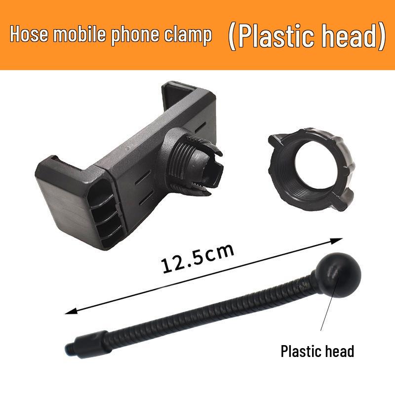 Live Broadcast Ring Light with Phone Clip and Flexible Hose Bracket