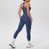 Cross-Strap Racerback Yoga Fitness Set with Hip-Lifting Pants