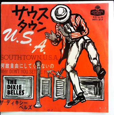 7inch Record DIXIEBELLES - Southtown, U.S.A. / Why Don't You S HIT317 LONDON 1964 Japan Jazz Used