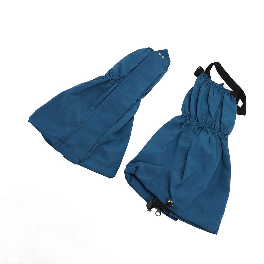 Leg Gaiters Windproof Water Resistant Snow Sand Protection Adjustable Boot Gaiters for Hiking