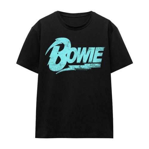 David Bowie Unisex Adult Logo T-Shirt