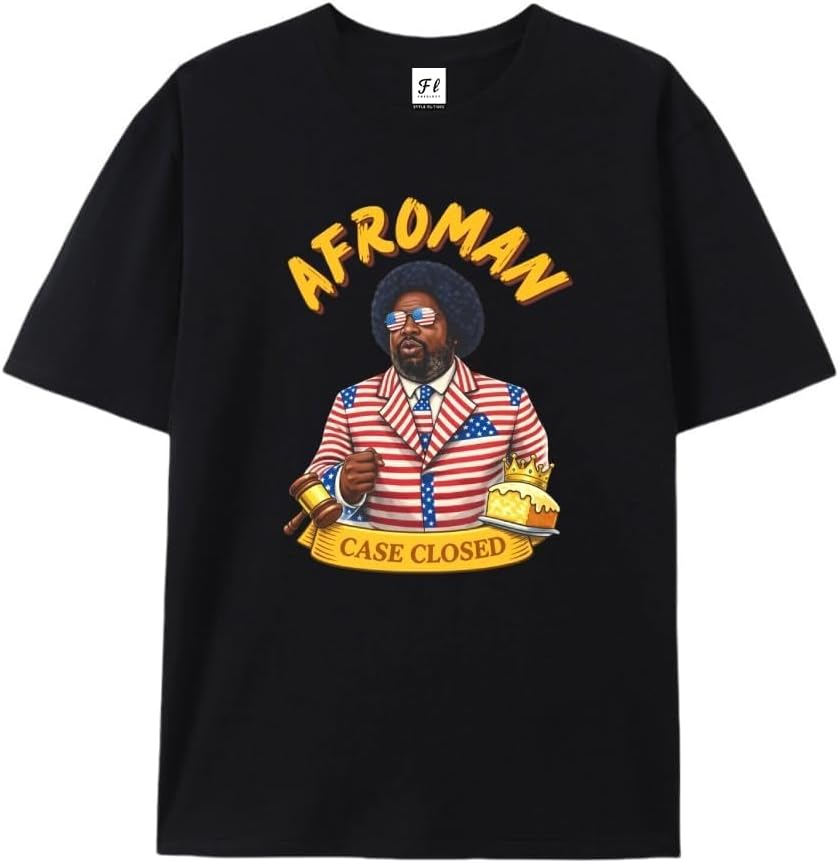 Afroman Case Closed T-Shirt - Lemon Pound Cake Free Speech S