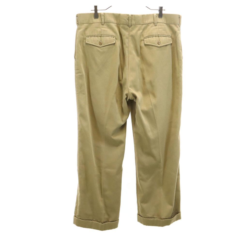 Woolrich 70s Vintage Bílý štítek Rocket Talon Kalhoty béžové Pánské Použité
