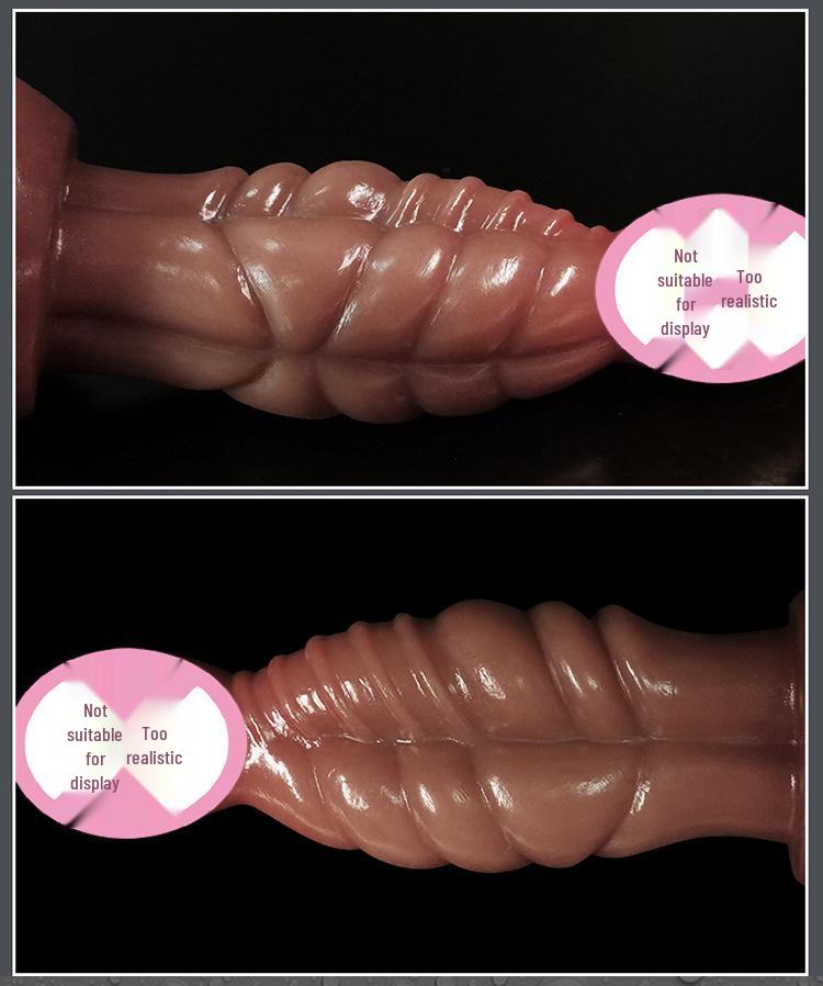 Vibrador de silicone realista: Brinquedo Adulto de Carne Macia para Mulheres