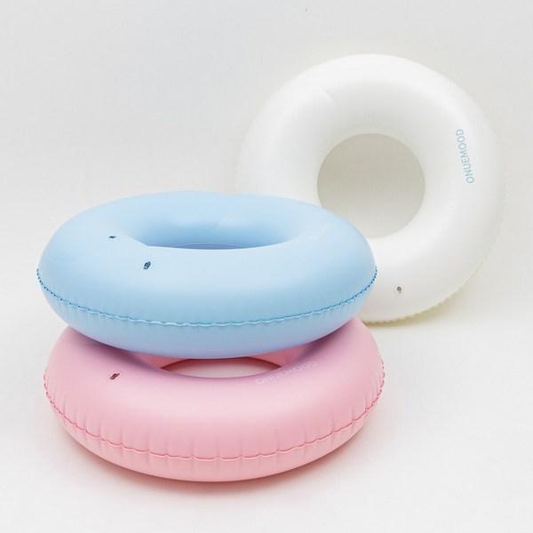 Adult Large Ocean Water Play Sentimental Tube, Solid Color Tube, Pink, 1 Piece, Korean Water Fun Items