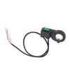 Handlebar Light Switch 22mm 2 Wire Push Button On Off Light Switch for Motorcycle Bike ATV UTV Scooters