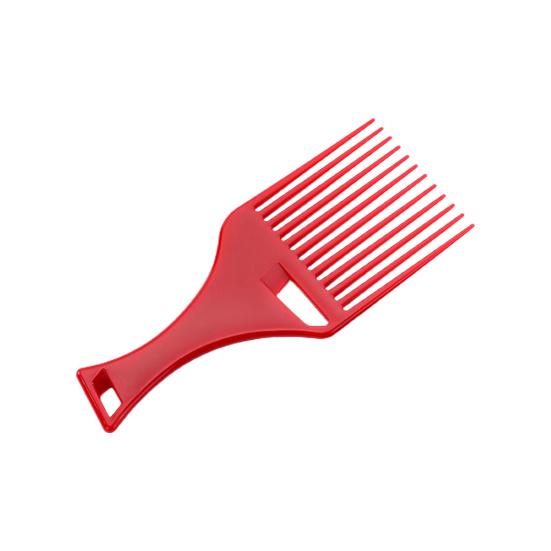 Yousheng Men Texturizing Comb Easy to Use Lightweight PP Hair Salon Hollow Fork Comb for Daily Life