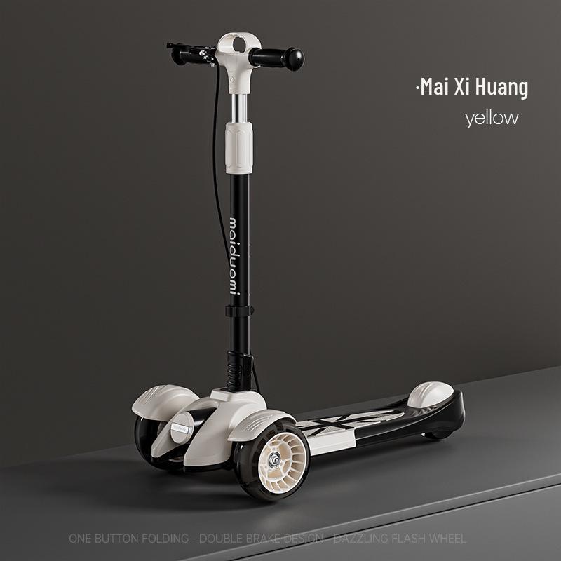 

Maidomi Складной кик-скутер для детей 6+, подростков и взрослых, для мальчиков и девочек